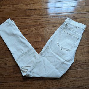 Uniqlo leggings pants in off white size S